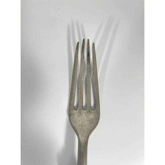 1847 Rogers Bros A1 Dinner Fork 8" Antique Vintage Silverplate Ornate Victorian - Picture 3 of 9